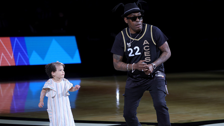 Coolio & his granddaughter 