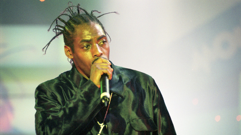Rapper Coolio performs onstage
