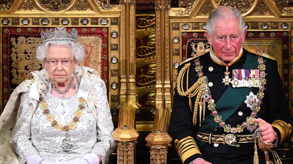 Queen Elizabeth and Prince Charles