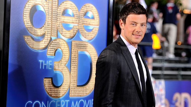 Cory Monteith smiling