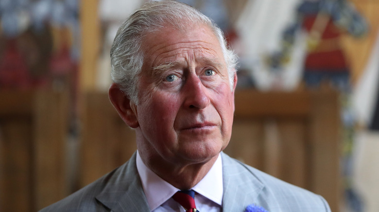 Prince Charles visiting Wales