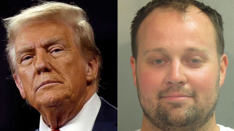 Donald Trump/Josh Duggar mug shot