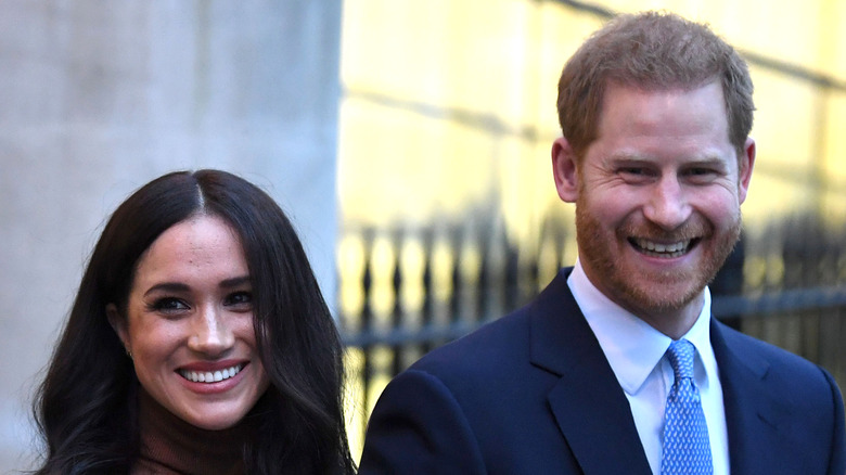 Meghan Markle with Prince Harry