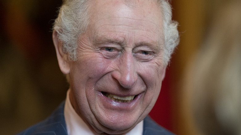 Prince Charles smiling