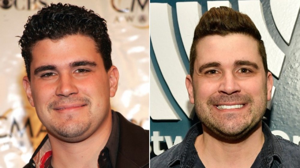 country star Josh Gracin then and now