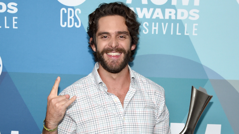 Country star Thomas Rhett at an awards event