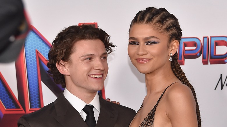 Zendaya and Tom Holland