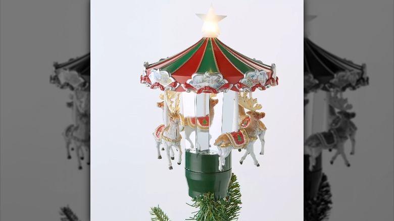 Carousel tree topper