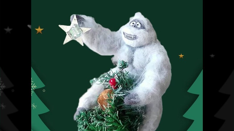 Abominable Snowman tree topper