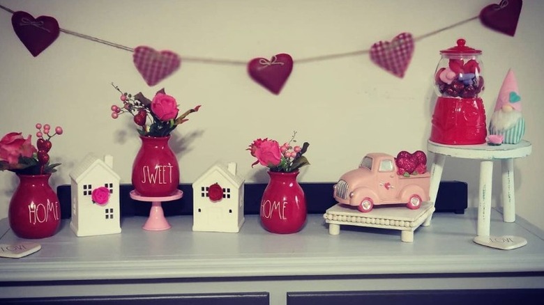 small valentine decorations car jars