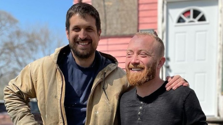 Keith Bynum and Evan Thomas of Bargain Block smiling