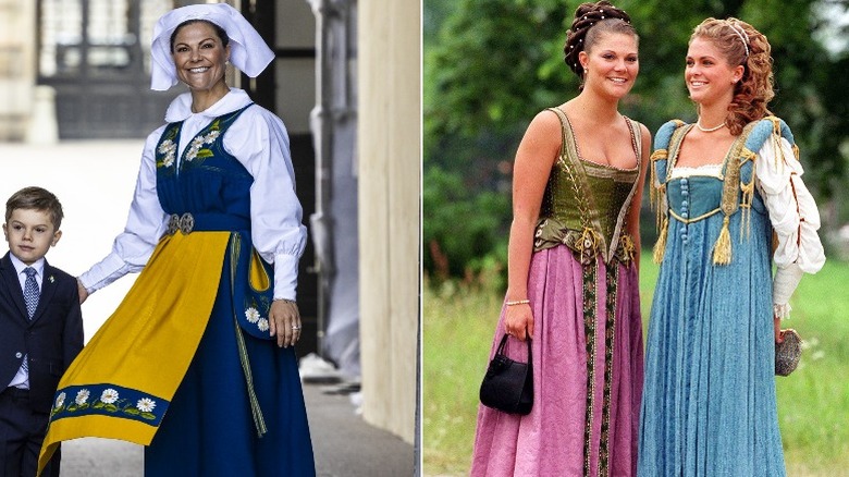 Prince Daniel, Princess Estelle, Prince Oscar and Princess Victoria smiling