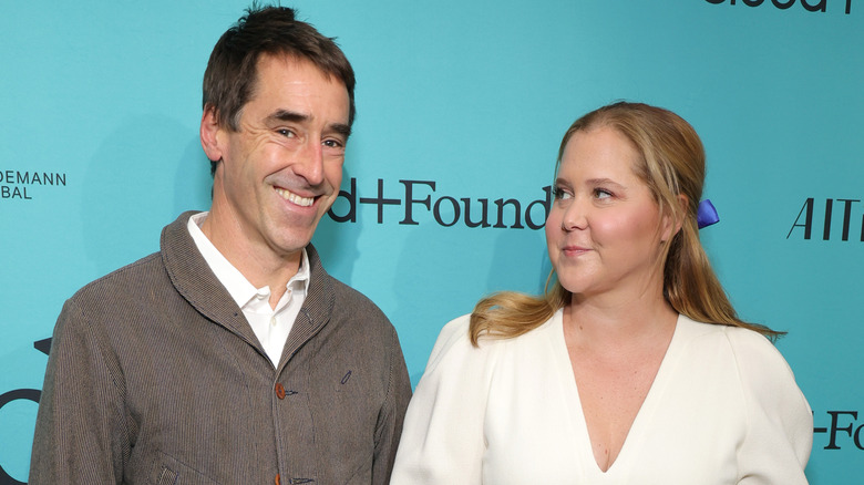 Amy Schumer and husband Chris Fischer