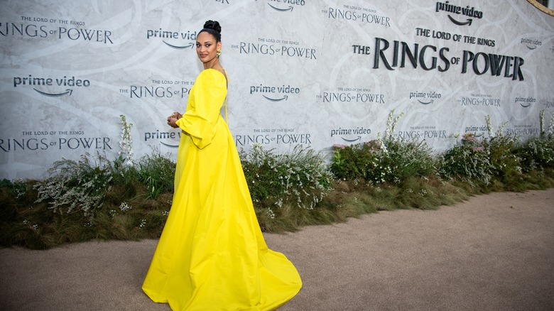 Cynthia Addai-Robinson at "The Lord of the Rings: the Rings of Power" premiere