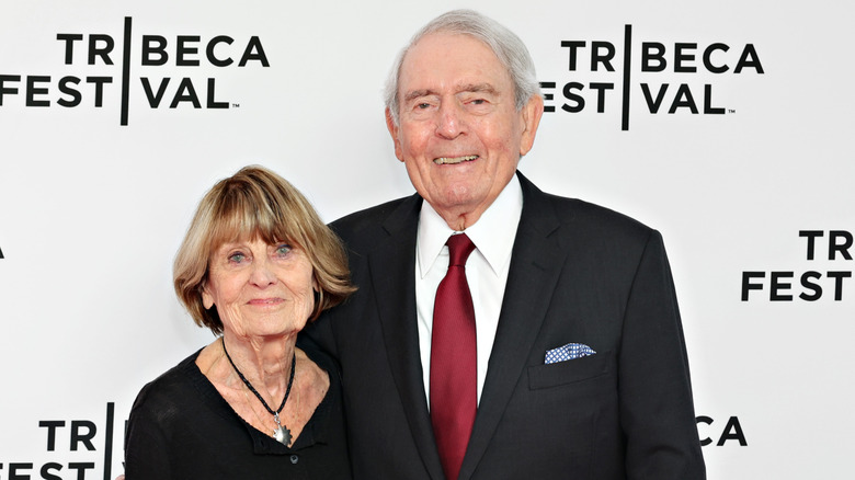 Jean and Dan Rather smiling