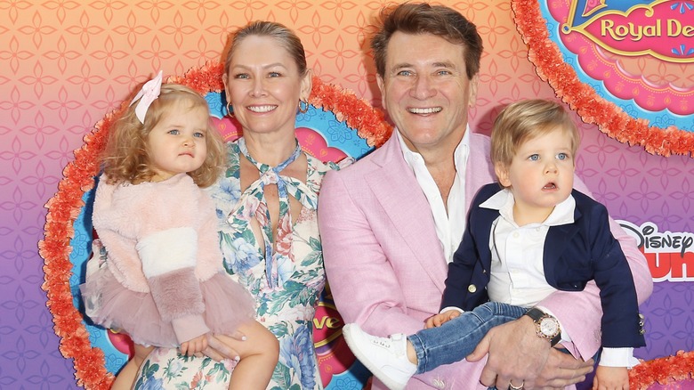 Robert Herjavec and Kym Herjavec with their children