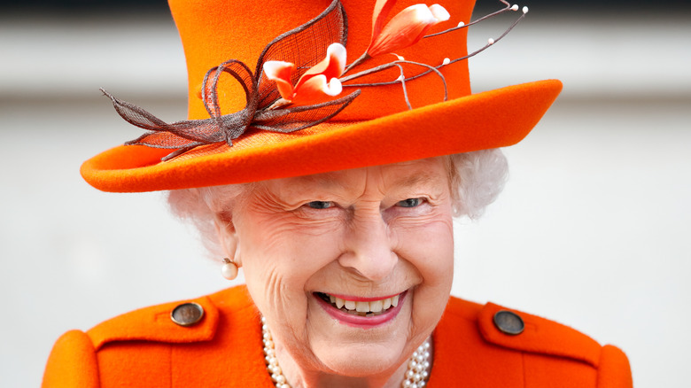 Queen Elizabeth in March, 2019