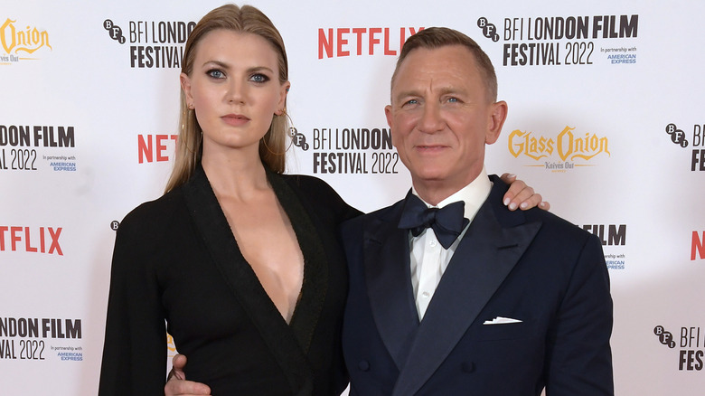 Daniel Craig with daughter Ella Loudon