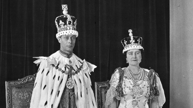 King George V and Queen Elizabeth