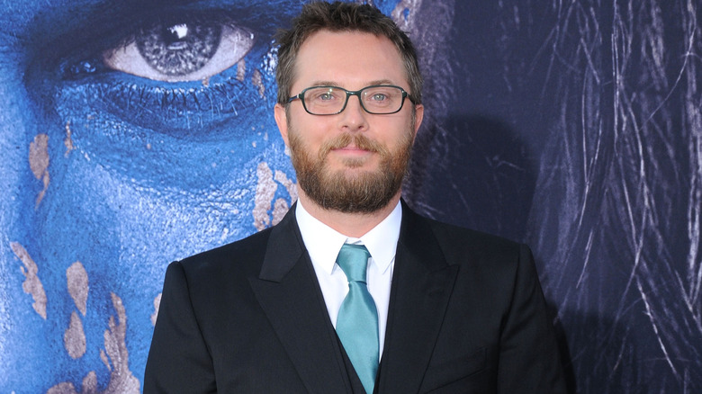 Duncan Jones smiling at the Warcraft premiere in Hollywood