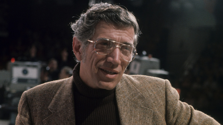 Actor Joseph Campanella on set