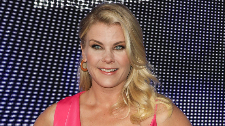 Alison Sweeney smiling