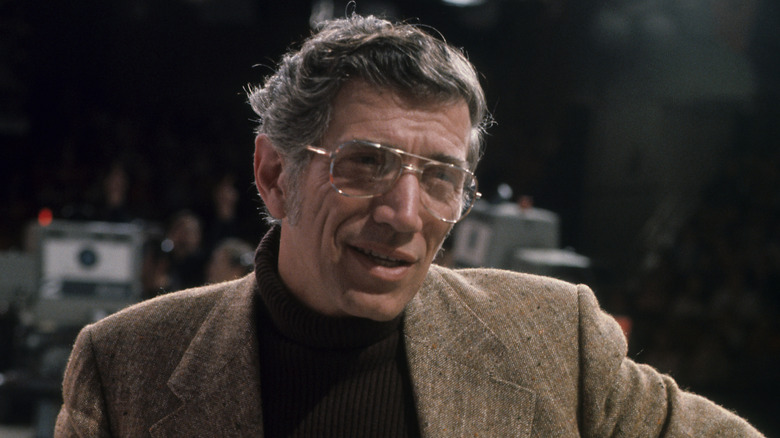 Joseph Campanella smiles