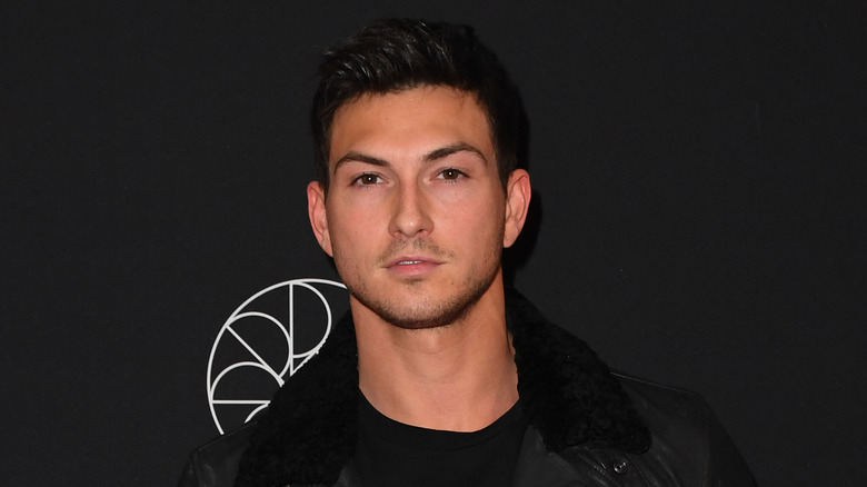 Robert Scott Wilson on the red carpet.