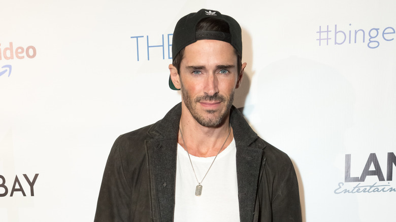 Brandon Beemer on the red carpet 