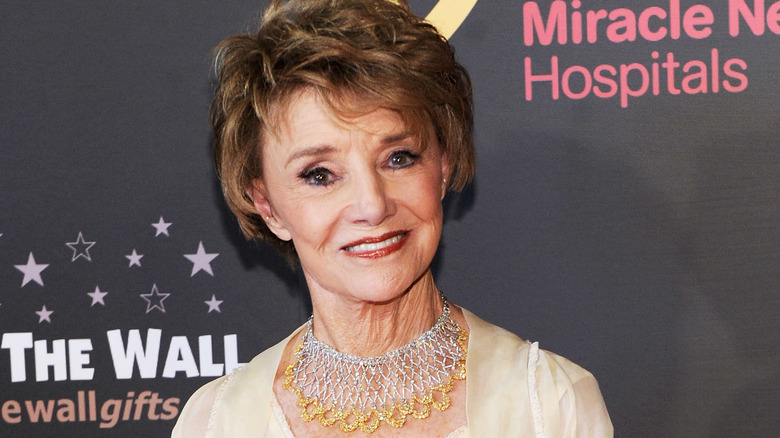 Peggy Mccay on the red carpet