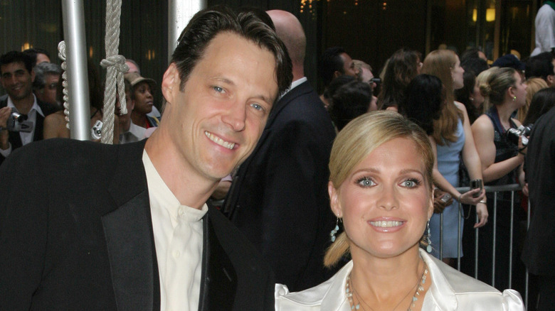 Matthew Ashford with Melissa Reeves. 