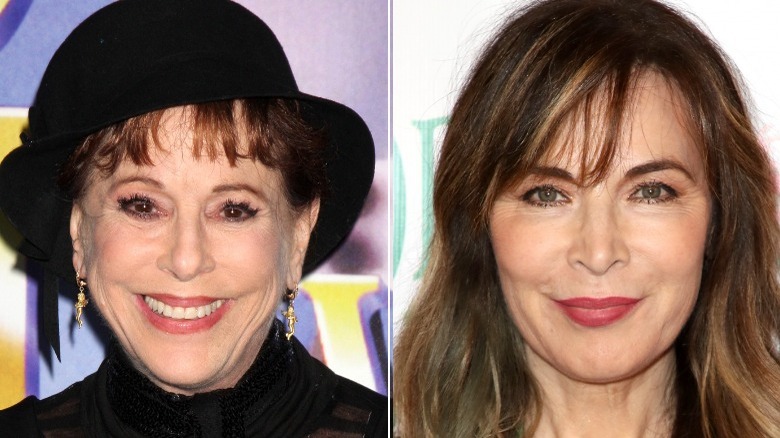 Days of Our Lives stars Louise Sorel and Lauren Koslow smiling in a composite image