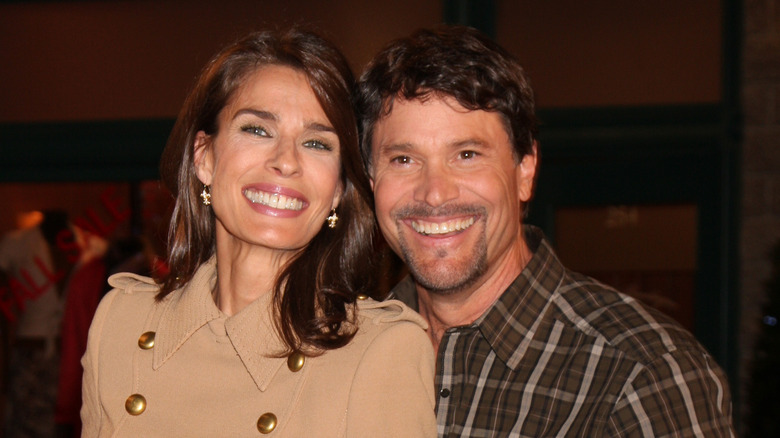 Kristian Alfonso and Peter Reckell