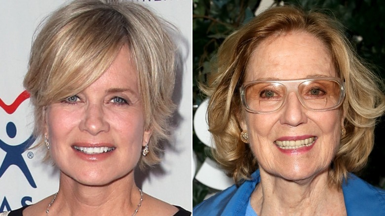 Mary Beth Evans and her former co-star Elizabeth Hubbard. 