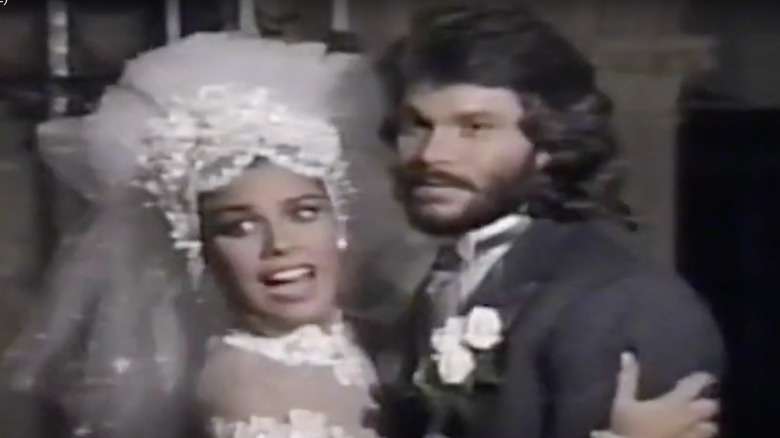 Kristian Alfonso and Peter Reckell as Bo and Hope on Days of Our Lives