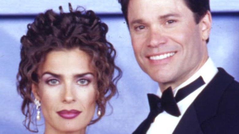 Kristian Alfonso and Peter Reckell as Bo and Hope on Days of Our Lives