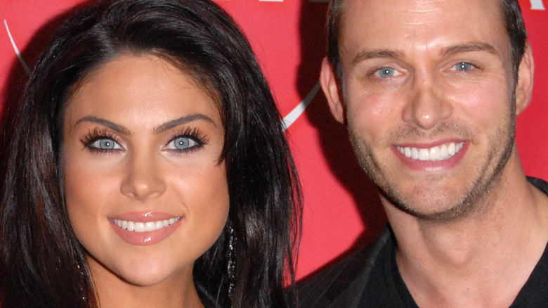 Nadia Bjorlin and Eric Martsolf smiling