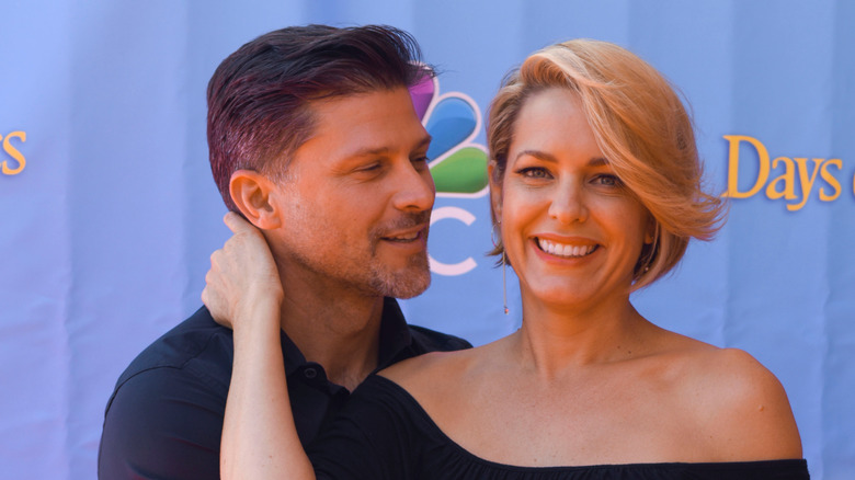 Greg Vaughan and Arianne Zucker 