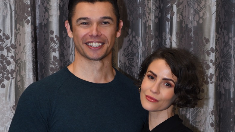 Paul Telfer and Linsey Godfrey