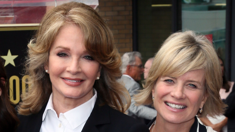 Deidre Hall and Mary Beth Evans at an event. 