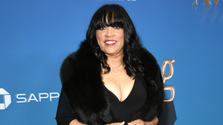 Jackee Harry at an event, smiling