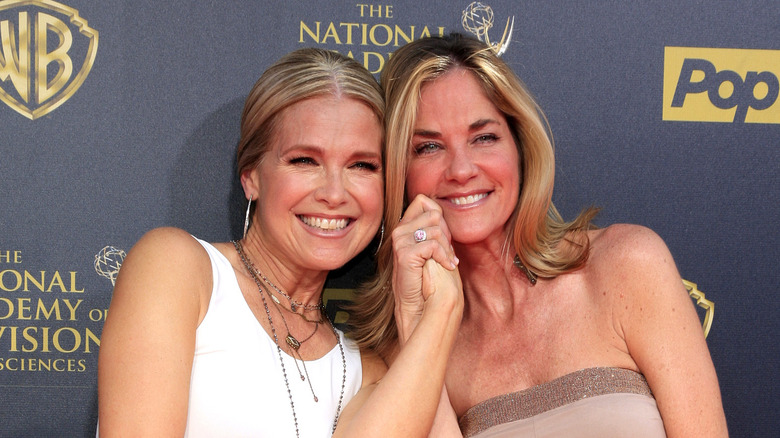 Melissa Reeves and Kassie DePaiva posing