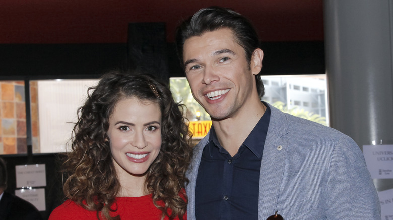 Paul Telfer and Linsey Godfrey