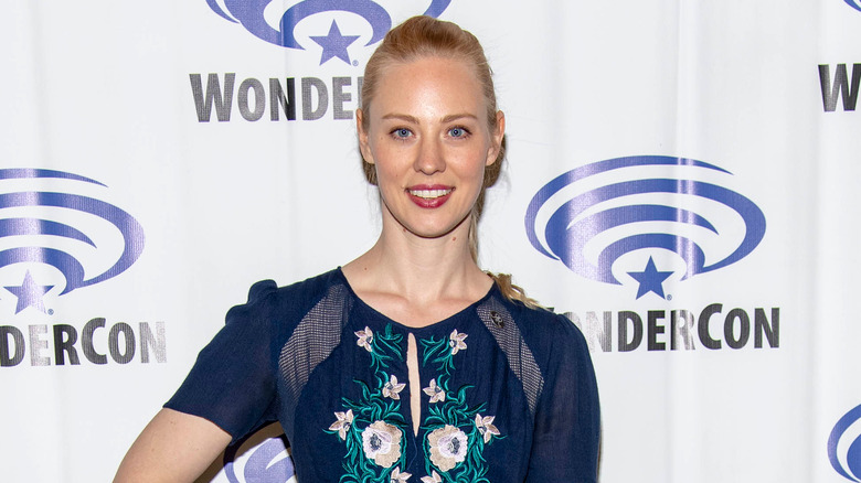 Deborah Ann Woll smiling