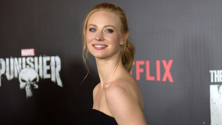 Deborah Ann Woll smiling