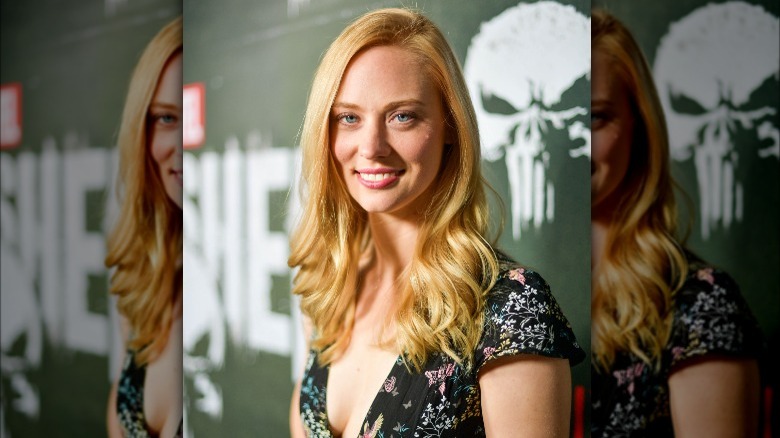 Deborah Ann Woll smiling