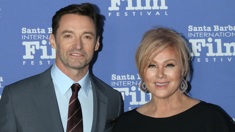 Exes Hugh Jackman and Deborra-Lee Furness attend a film festival together