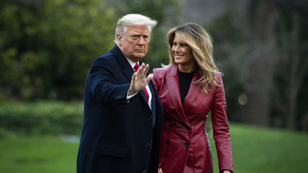 Trump and Melania on their way to Georgia 