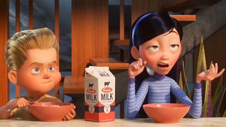 Dash and Violet in Disney Movie The Incredibles