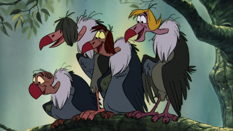 Disney movie The Jungle Book vultures